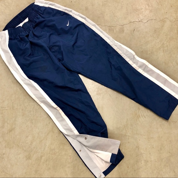 nike side stripe track pants